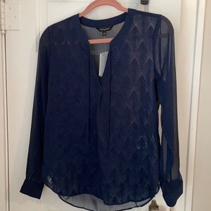 Banana Republic Navy top
